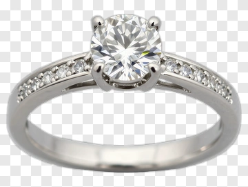 Diamond Engagement Ring PNG