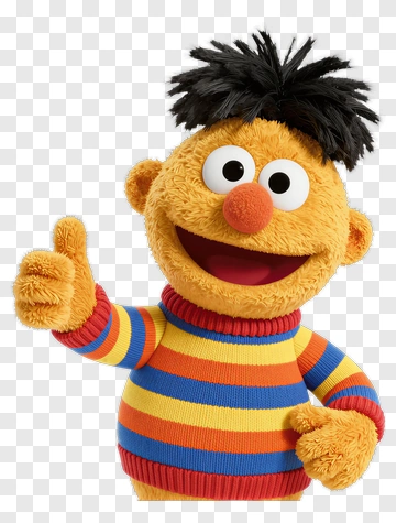 Cartoon Character With Thumbs Up PNG