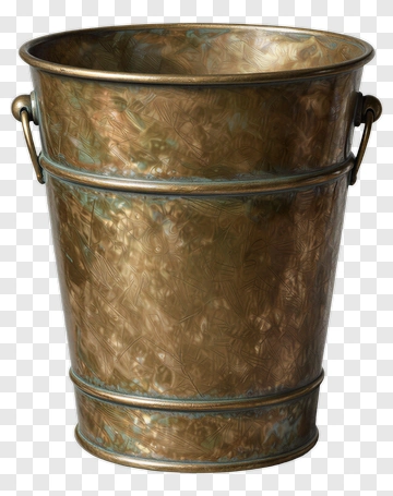Metal Bucket PNG