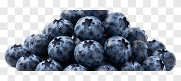 Fresh Blueberries Piled Together PNG