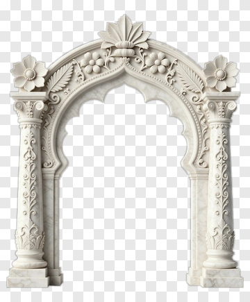 Decorative Marble Arch PNG