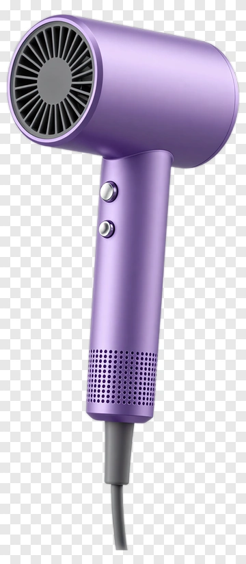 Purple Hair Dryer PNG