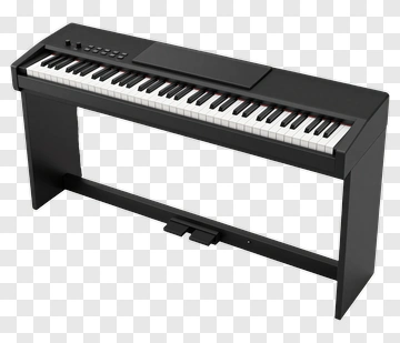Digital Piano Keyboard PNG