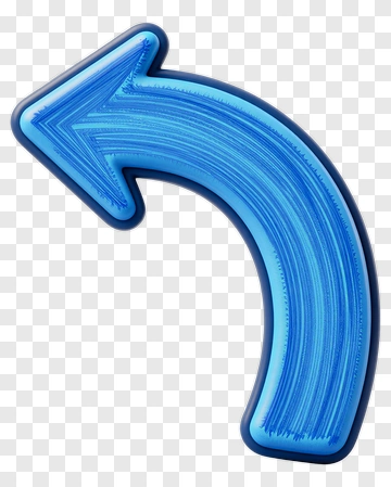 Blue Arrow Shape PNG