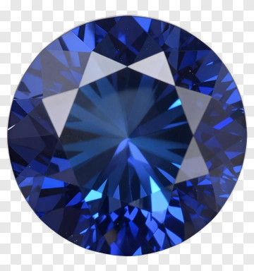 Blue Diamond Gemstone PNG