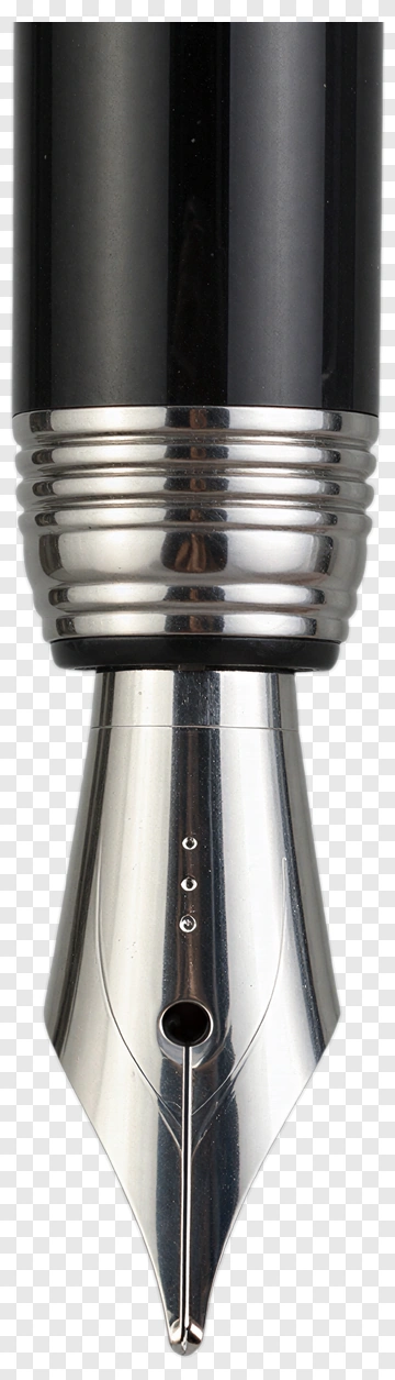Fountain Pen With Silver Nib PNG