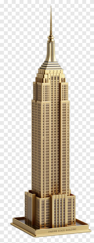 Empire State Building Model PNG