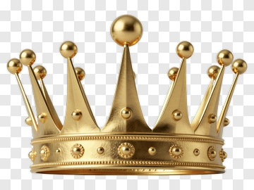 Golden Crown PNG