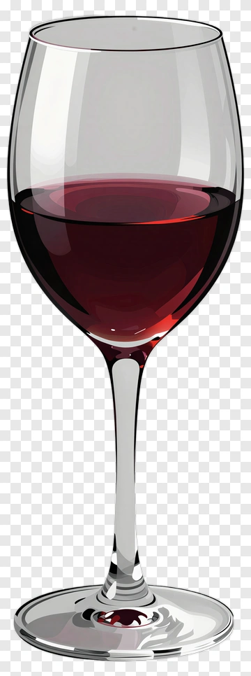 Red Wine Glass PNG