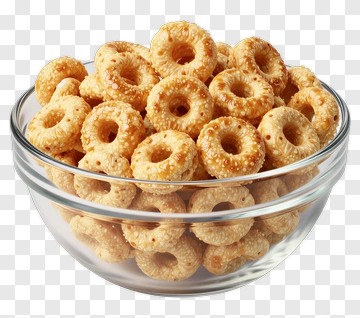 Bowl Of Sesame Rings PNG
