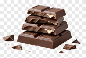 Stack Of Chocolate Bars PNG