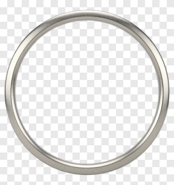 Metal Circular Frame PNG