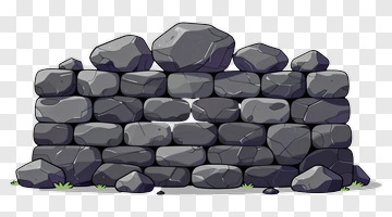 Stone Wall Structure PNG