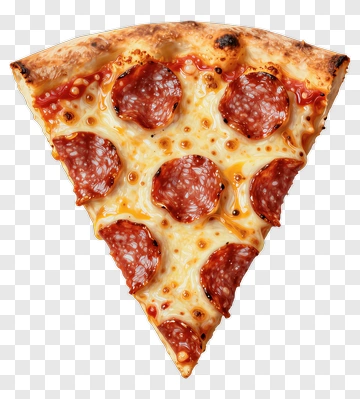 Pepperoni Pizza Slice PNG