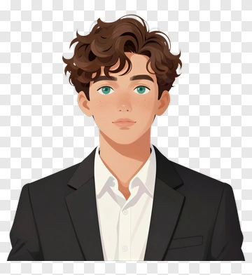 Young Man In A Suit PNG