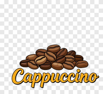 Cappuccino Coffee Beans PNG