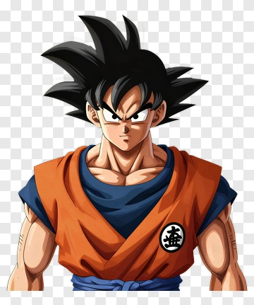 Anime Character With Spiky Hair PNG