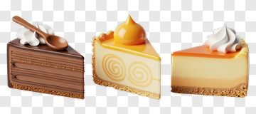 Slice Of Cake With Whipped Cream And Spoon PNG