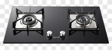 Gas Stove With Two Burners PNG