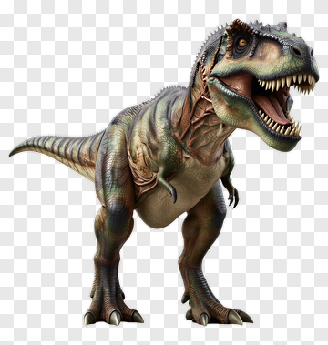3D Tyrannosaurus Rex Dinosaur PNG