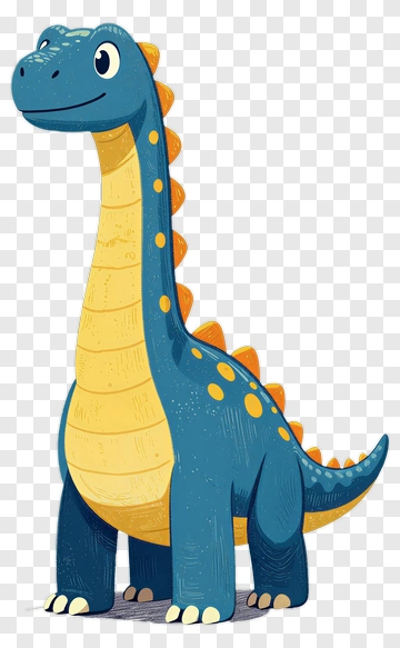 Cartoon Dinosaur Character PNG