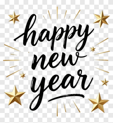 Happy New Year Celebration PNG