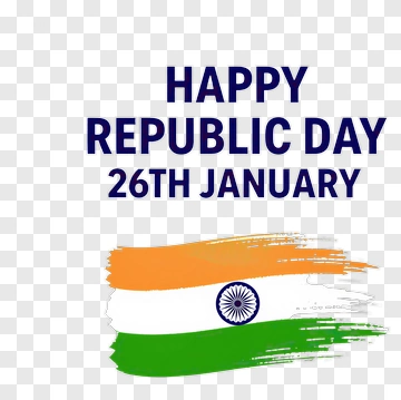 Happy Republic Day 26Th January PNG