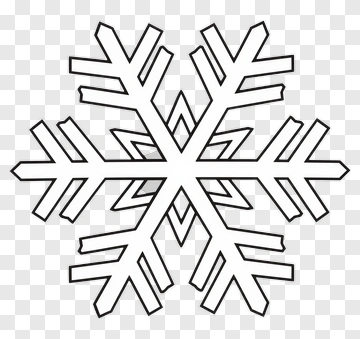 Snowflake Outline PNG