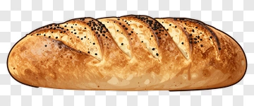 Freshly Baked Loaf Of Bread PNG