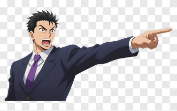 Businessman Gesturing While Giving A Presentation PNG