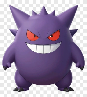 Gengar Pokémon Character PNG