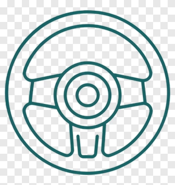 Car Steering Wheel Icon PNG