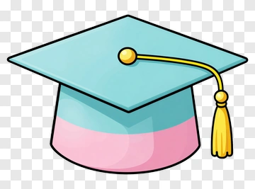 Cartoon Graduation Cap PNG