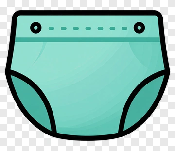 Cartoon Diaper PNG