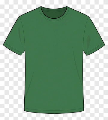 Green T-Shirt PNG