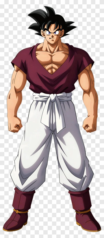 Fictional Character In Martial Arts Attire PNG