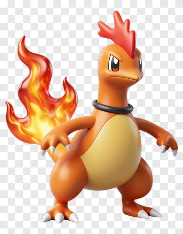 Fire-Type Pokémon Character PNG