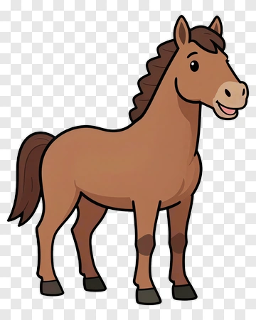 Cartoon Horse PNG