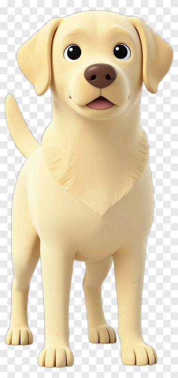 Cartoon Labrador Retriever PNG