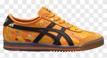 Colorful Sneakers With Abstract Design PNG
