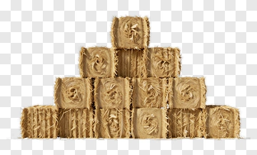 Stack Of Hay Bales PNG