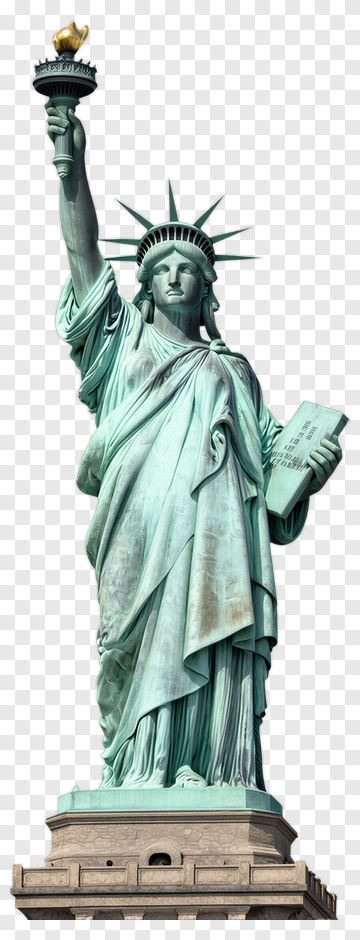 Statue Of Liberty Holding A Torch PNG