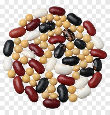 Colorful Assortment Of Beans PNG