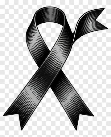 Black Ribbon PNG