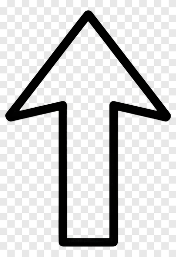Black Arrow Pointing Up PNG