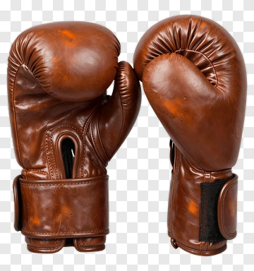 Brown Boxing Gloves PNG