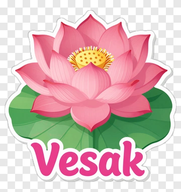 Lotus Flower For Vesak Celebration PNG