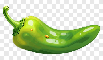 Green Chili Pepper PNG