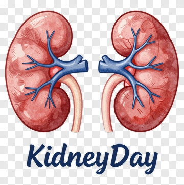 Kidney Day Illustration PNG