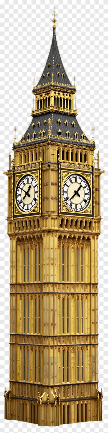 Big Ben Clock Tower PNG
